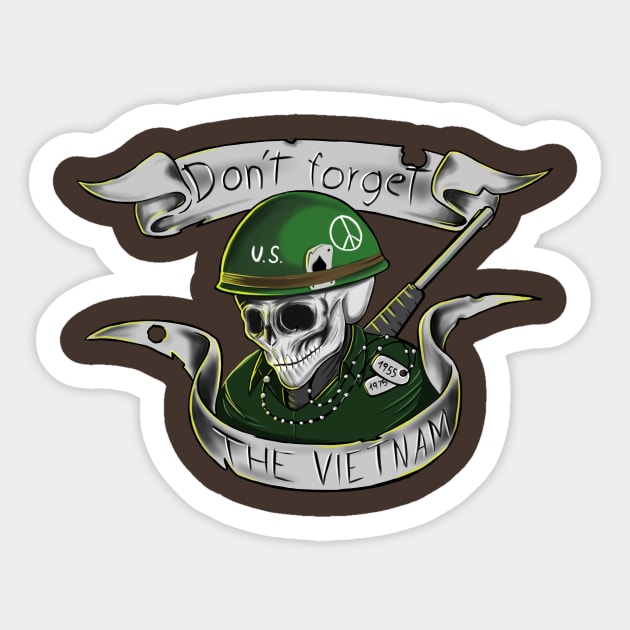 Don´t forget the Vietnam Sticker by Tom2311Tom